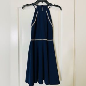 Navy blue dress, size 1/2